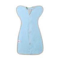 null Insular Baby Swaddle Wrap Cotton Elastic Sleeping Bag Size:60cm For 0-3M(Pink Blue)