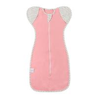 null Insular Baby Anti-Shock Swaddle Wrap Size: 75cm Can Reach Out For 6-9M(Rose Red)