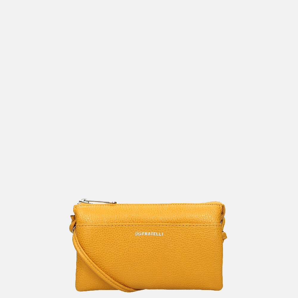 Gigi Fratelli Romance crossbody tas yellow gold