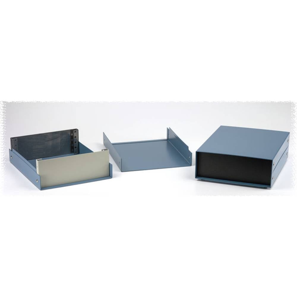 Hammond Electronics 1458C3B Instrumentbehuizing 152 x 152 x 76.2 Aluminium Blauw 1 stuk(s)