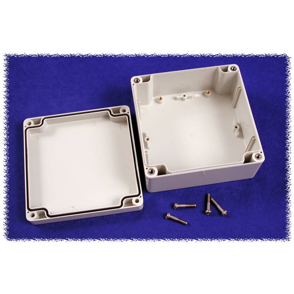 hammondelectronics Hammond Electronics 1554N2GY Universele behuizing 120 x 120 x 60 Polycarbonaat Grijs 1 stuk(s)