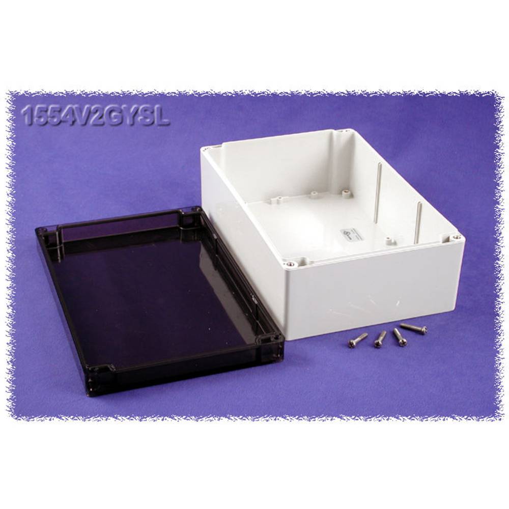 hammondelectronics Hammond Electronics 1554V2GYSL Universele behuizing 240 x 160 x 90 Polycarbonaat Grijs 1 stuk(s)