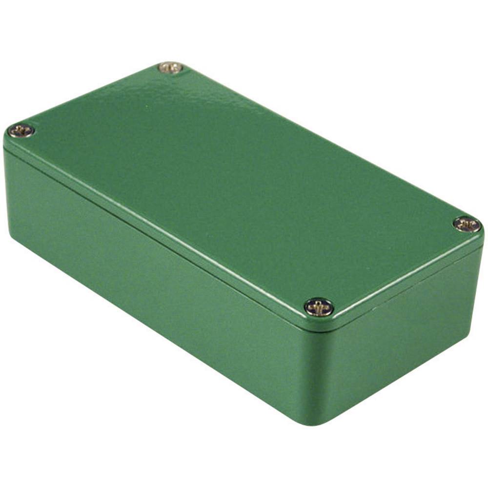 Hammond Electronics 1590BBGR Universele behuizing 118.5 x 93.5 x 34 Aluminium Groen 1 stuk(s)