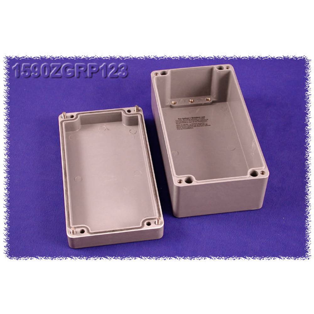 hammondelectronics Hammond Electronics 1590ZGRP123 Universele behuizing Polyester Grijs 1 stuk(s)