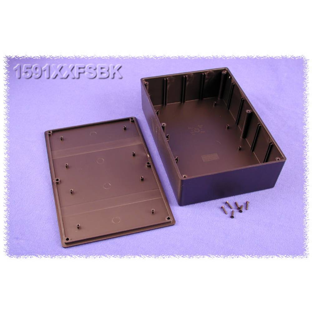 hammondelectronics Hammond Electronics 1591XXGSBK Universele behuizing 121 x 94 x 34 ABS Zwart 1 stuk(s)