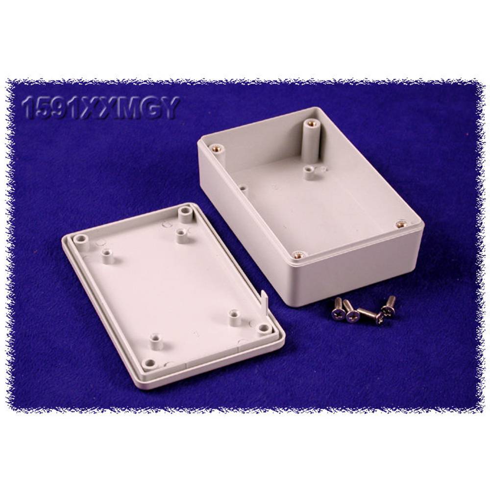 Hammond Electronics 1591XXMGY Universele behuizing 85 x 56 x 25 ABS Grijs 1 stuk(s)