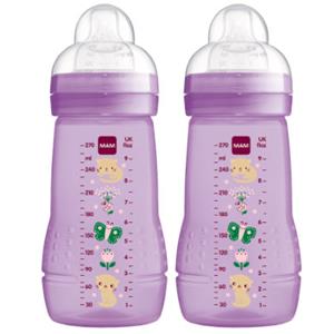 MAM Babyflasche »Weithalsflasche Easy Active Baby Bottle - Hase,«