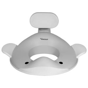 Kindsgut Toiletbril walvis lichtgrijs