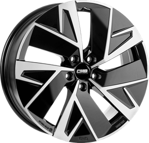 CMS WHEELS C32 AERO Zwart gepolijst