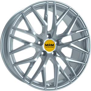 MAM Wheels RS4 Mat zilver