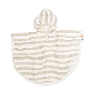Done by Deer™ Badeponcho Stripes Sand