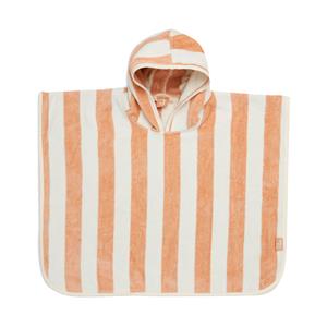 jollein Badeponcho Stripe Frottee Biscuit