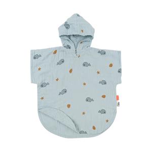 Done by Deer™ Badeponcho Wally Blau