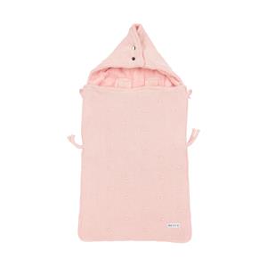 MEYCO Fußsack Mini Knots Soft Pink 40x82 cm