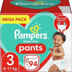 Pampers Baby Dry Pants - Maat 3 - Mega Pack - 94 luierbroekjes