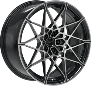 PRO-LINE WHEELS PFM FORGED Zwart gepolijst