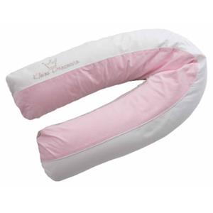 Bebes Collection Be Be 's Collection Hoes voor voedingskussen Kleine Prinses roze 40 x 190 cm