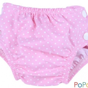 Babybum Popolini Zwemluier Dots Pink (8-15 kilo)