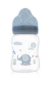 Baby Care Babyflasche »Baby-Weithalsflasche 250 ml«, Sauger Größe 0+, Deckel, ab Geburt