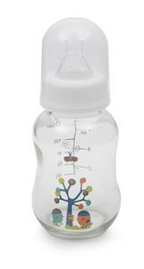 Moni Babyflasche »Babyflasche, Trinkglasflasche GB301«, 120 ml Silikonsauger Anti-Kolik ab Geburt