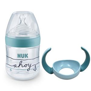 NUK Babyflasche » Nature Sense Babyflasche und Tragegriffe SET 150 ml 0-6 Monate«