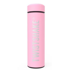 TWISTSHAKE Twist shake Thermo fles Hot or Cold 420 ml pastel l roze