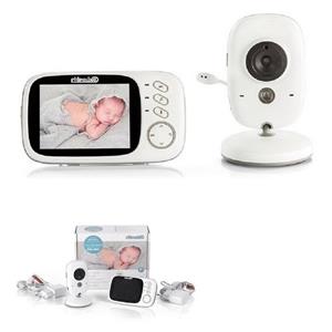 Chipolino Video-Babyphone »Babyphone Polaris Kamera 3,2«, TFT LCD Farbdisplay Temperaturanzeige