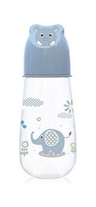Baby Care Babyflasche »Babyflasche 125 ml Motivdeckel«, Silikonsauger der Größe 0+, ab Geburt