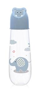 Baby Care Babyflasche »Babyflasche Motivdeckel 250 ml«, Sauger Größe 0+ aus Silikon, ab Geburt