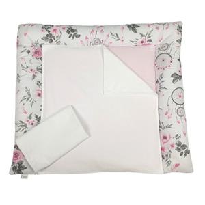 Babymajawelt Wickelauflage »Stoff Wickelauflage Set 3 Teile - Super Soft 70x75 cm« (Set, Wickelauflage + 2 Bezüge), Made in EU, Plastikrei, Waschbar, Weich, Allergikergeeignet, Modern