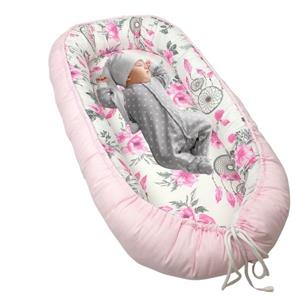 Babymajawelt Kuschelnest »Babynest 31488 Traumfänger mit Matratze Traumfänger Kuschelnest, Mitwachsend«, Made In EU, inkl. Tragetasche, Mitwachsend, für den Schlaf zwischend