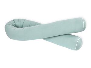 KraftKids Nestchenschlange »Musselin mint«, 100% Baumwolle Länge: 100 cm