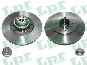Remschijf LPR R1411PCA, 1 deel