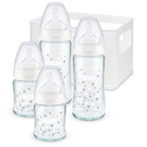 NUK Babyflasche » First Choice+ Glasflaschen Set mit Temperature«