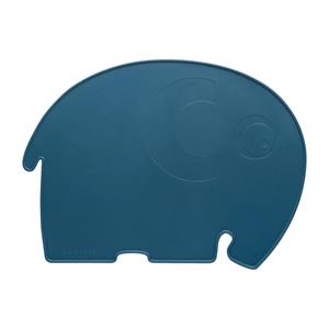 Sebra Placemat Elephant Nordic Blue
