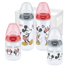 NUK Babyflasche NUK Disney Mickey Mouse First Choice+ Starter Set