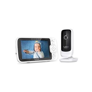 Hubble Connected Video-Babyphone »Nursery Pal Link Premium«, Smart Babymonitor, weiß, Kamera, Audio, Infrarot Nachtlicht