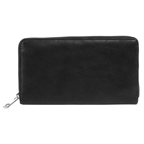 Samantha Look Portemonnee echt leer, made in italy (1-delig)