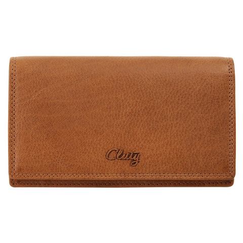 Cluty Portemonnee echt leder