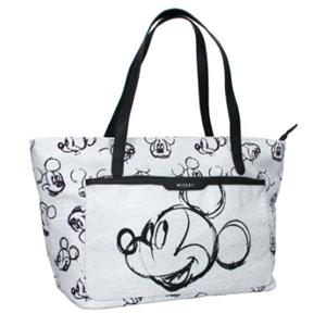 Vadobag Kidzroom Shopping Tasche Mickey Mouse Something Special Grey