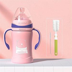 SHILÜU Babyflasche »220ml Babyflasche, temperaturempfindliche Glasflasche mit Farbwechsel«