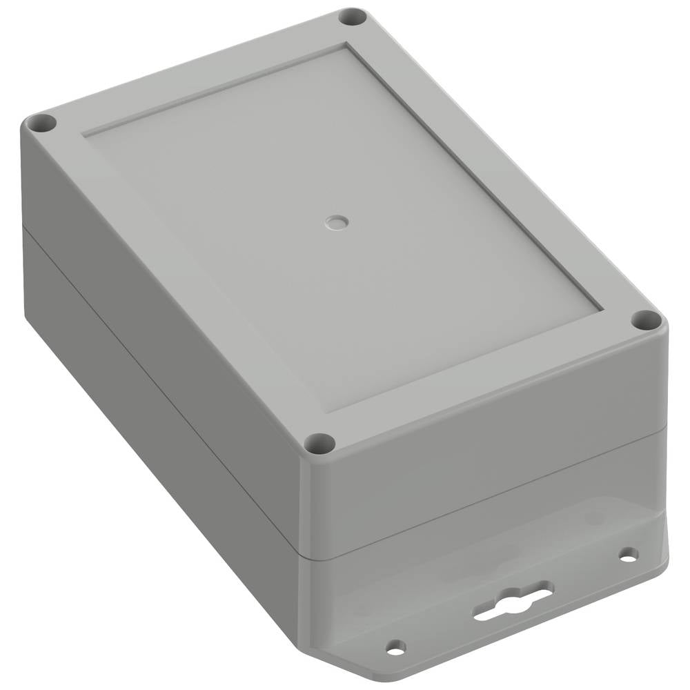 trucomponents TRU COMPONENTS TC-10860792 Flensbehuizing ABS Lichtgrijs 1 stuk(s)