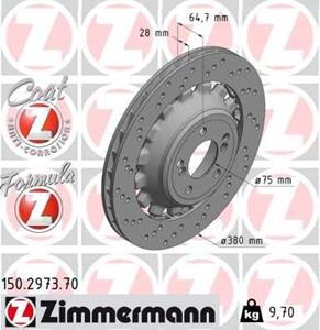 bmw Remschijf FORMULA Z REMSCHIJF 150297370