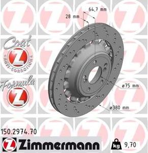 bmw Remschijf FORMULA Z REMSCHIJF 150297470