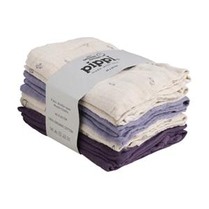 PIPPI Muslin Wipes Pack of 8 Ombre