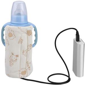 Lkupro Babyflaschenwärmer Flaschenwärmer Heizung USB Wiederaufladbar Milchflaschenwärmer