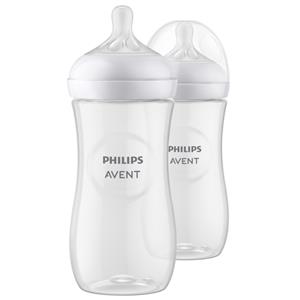 Philips Avent Babyflasche »Natural Response SCY906/02«, 2 Stück, 330ml, ab dem 3. Monat