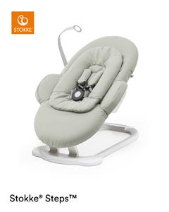 STOKKE Steps™ Babywippe Soft Sage / White Chassis