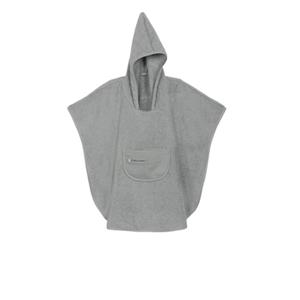 odenwälder Frottee-Badeponcho grey