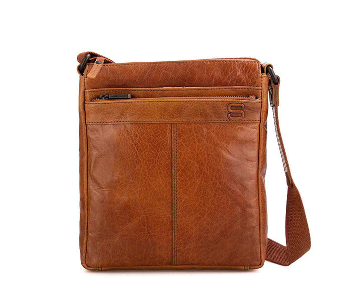 Spikes & Sparrow Spikes en Sparrow Crossbody Schoudertas Brandy
